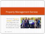 Provide best property management services in Edinburgh
