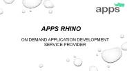 On Demand App Development