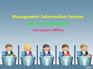 Discuss the use of computers in application of MIS.