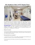 HCL Healthcare Clinic and Dr. Deepika Tiwari PowerPoint PPT Presentation