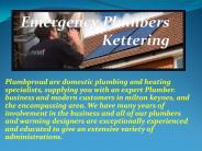 Emergency Plumbers Kettering