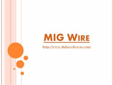 MIG Wire (1)