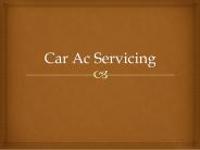 Car Ac Servicing