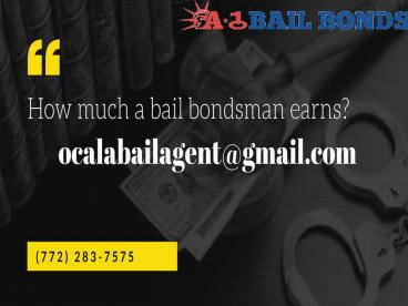 How much a bail bondsman earns?