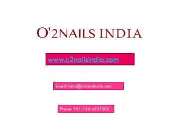 DIGITAL MOBILE NAIL PRINTER V11 BY O2NAILS INDIA 