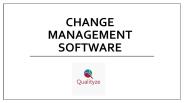 Change Management Software