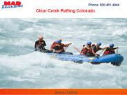 Clear Creek Rafting