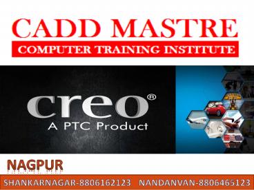 # Creo CAD CAM Training CADD MASTRE (1)