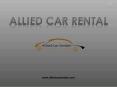 Pune to Mumbai Cab & Taxi Service - Allied Car Rental PowerPoint PPT Presentation
