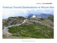 Famous Tourist Destinations in Mount Abu PowerPoint PPT Presentation