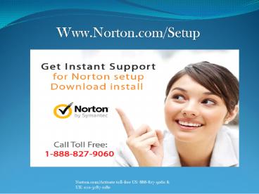 How to install norton setup with product key