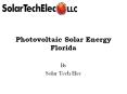 Florida solar installers PowerPoint PPT Presentation