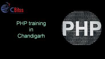 Php training Chandigarh