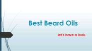 Best Beard Oils