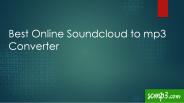 Best online Soundcloud to mp3 Converter