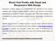 Boost Your Profits with Smart and Responsive Web Design