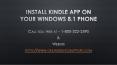 Install kindle app on window 8 PowerPoint PPT Presentation