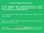 African news from Africa