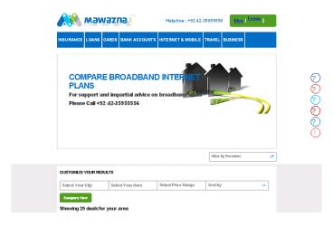 internet packages in pakistan