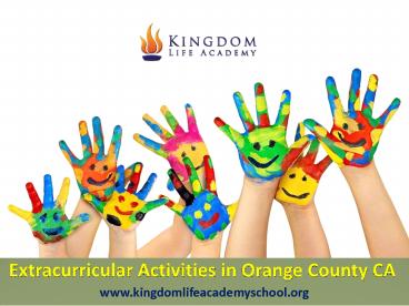 extracurricular activities in schools