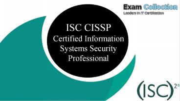 CISSP Examcollection VCE