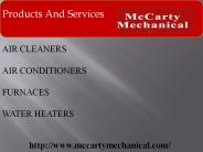 Products and services