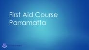 First Aid Course Parramatta