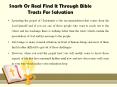 Snark Or Real Find It Through Bible Tracts For Salvation PowerPoint PPT Presentation