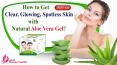 How to Get Clear, Glowing, Spotless Skin with Natural Aloe Vera Gel? PowerPoint PPT Presentation
