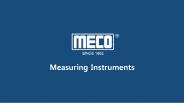 Measuring Instruments - Mecoinst