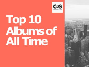 PPT – Top 10 Albums of All Time: Stevie Wonder, Led Zeppelin, Michael ...