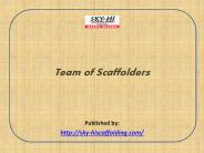 Team of Scaffolders
