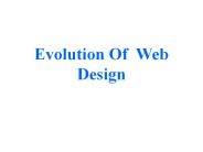 Evolution Of Web Design (1)