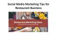 SM Tips for Restaurant