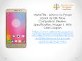 Lenovo K6 Power (Gold, 32 GB) Price Comparison, Review, Specification, Images | All in One Coupon PowerPoint PPT Presentation