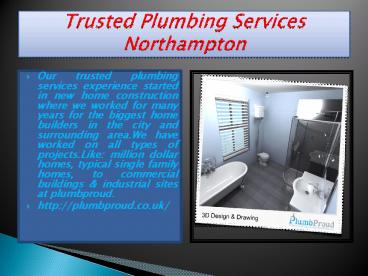 Trusted Plumbing Services Northampton (2)