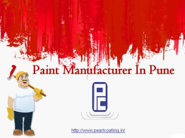 paint manufacturer in pune