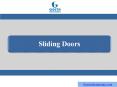 Sliding Doors PowerPoint PPT Presentation