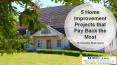 Five Home Improvement Projects that Pay Back the Most PowerPoint PPT Presentation