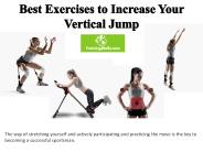 Best Exercises to Increase Your Vertical Jump