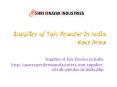 Supplier of Talc Powder in India Best Price (1) PowerPoint PPT Presentation