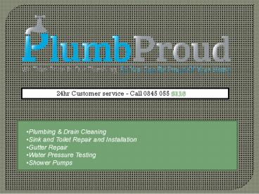 Plumbers Local In Northampton (2)