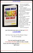 Good Belly Bad Belly PowerPoint PPT Presentation