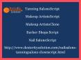Nail Salons Script - Tanning Salons Script | Makeup Artists Clone | Makeup Artists Script | Barber Shops Script PowerPoint PPT Presentation