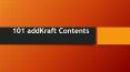 101 Addkraft Types of Content PowerPoint PPT Presentation