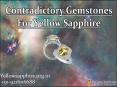 Contradictory Gemstones For Yellow Sapphire PowerPoint PPT Presentation