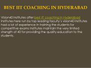 Best IIT coaching in Hyderabad