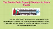 Residential Plumbing Services Santa Clarita