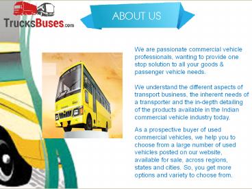 Used Eicher 1112K Bus for sale - TrucksBuses