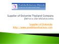Supplier of Dolomite Thailand Company PowerPoint PPT Presentation